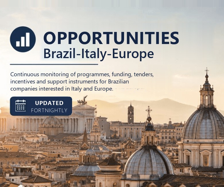 Brazil, Italy and Europe Opportunities Map